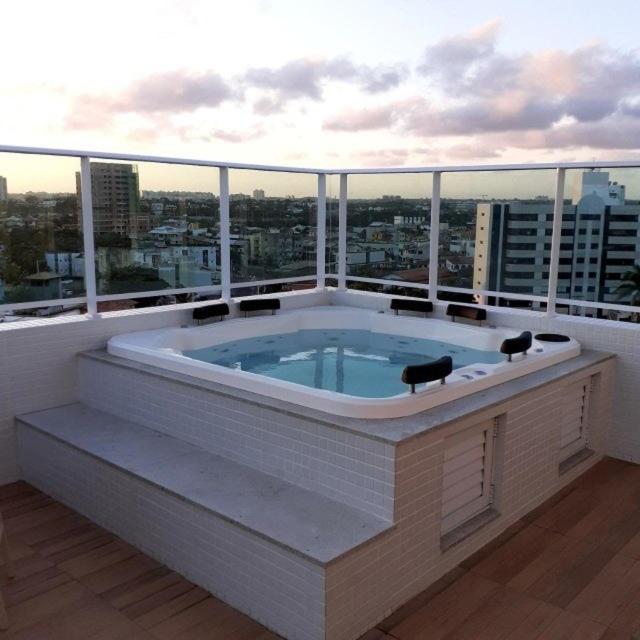 Refugio A Beira-Mar, Ap Acolhedor E Jacuzzi Comunal Daire Salvador da Bahia Dış mekan fotoğraf